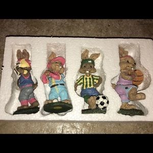 Sports Bunny figures